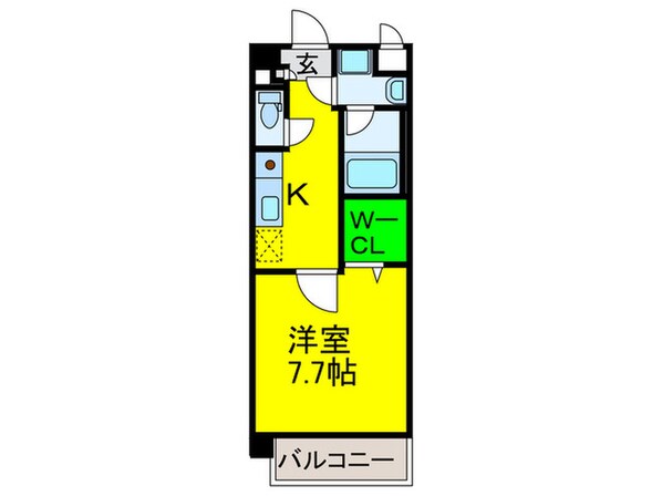 カサアス－ルの物件間取画像